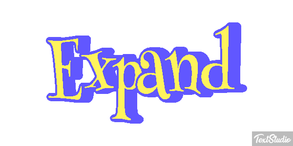 Expand Text effect