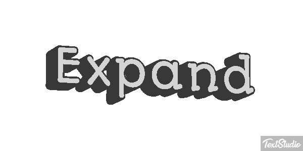 Expand Text effect