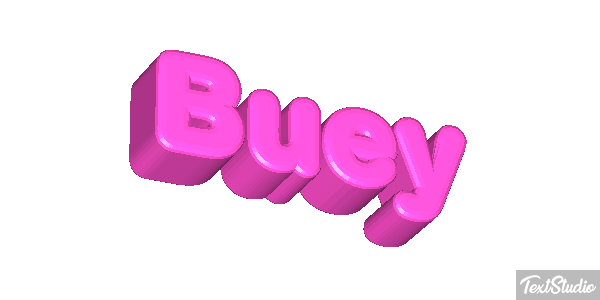 Buey Efecto de texto