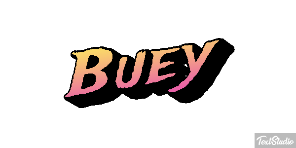 Buey Efecto de texto