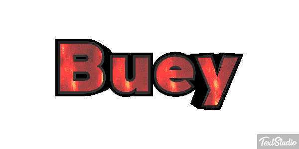 Buey Efecto de texto