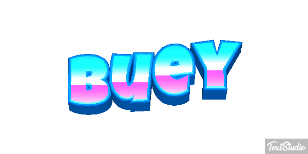 Buey Efecto de texto