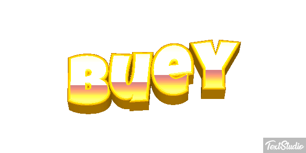 Buey Efecto de texto