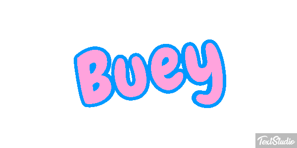 Buey Efecto de texto