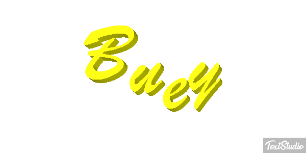 Buey Efecto de texto