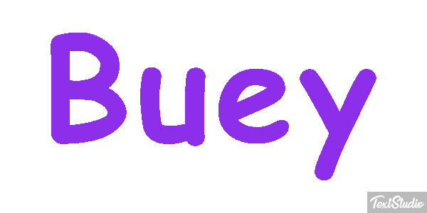Buey Efecto de texto