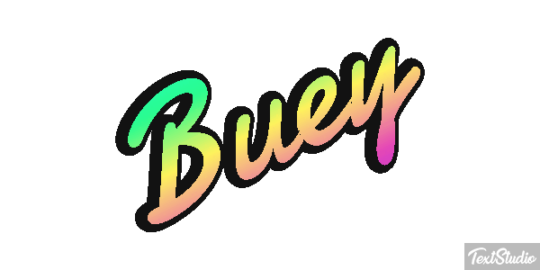 Buey Efecto de texto