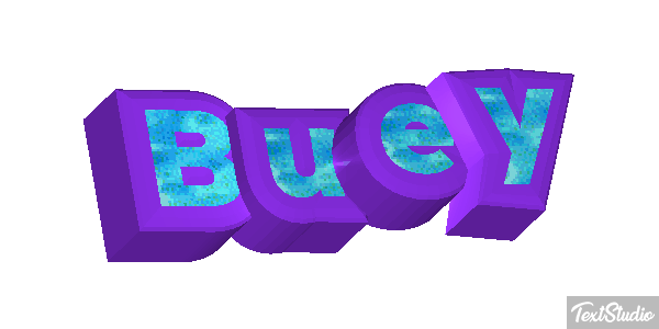 Buey Efecto de texto