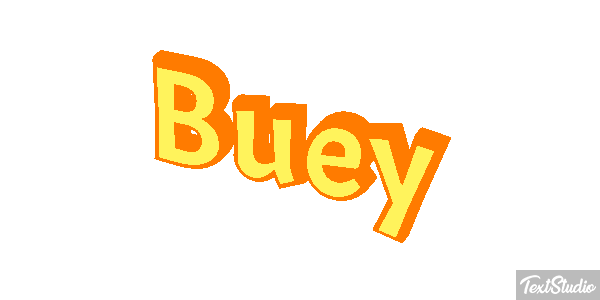 Buey Efecto de texto