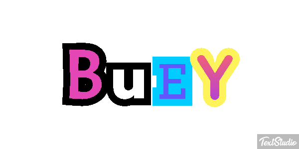 Buey Efecto de texto