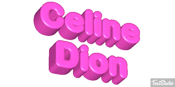 Celine Dion Efeito do texto