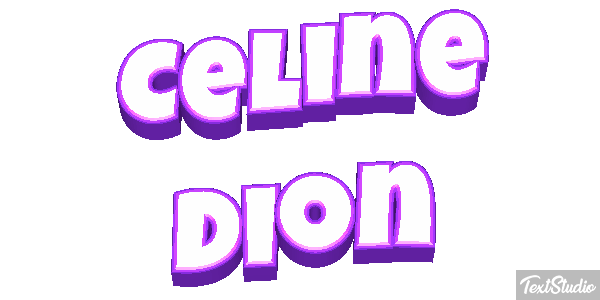 Celine Dion Efeito do texto