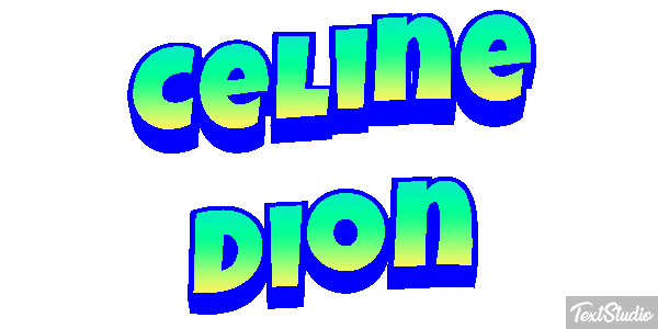 Celine Dion Efeito do texto