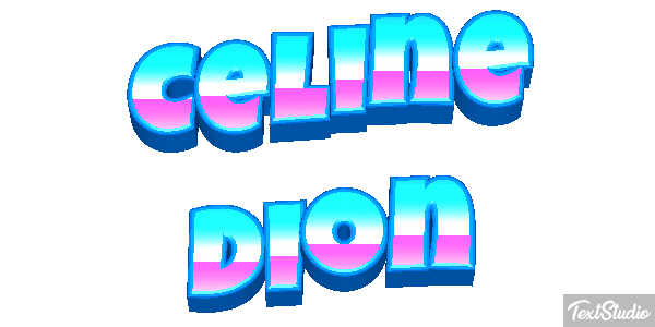 Celine Dion Efeito do texto