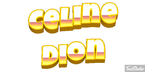 Celine Dion Efeito do texto
