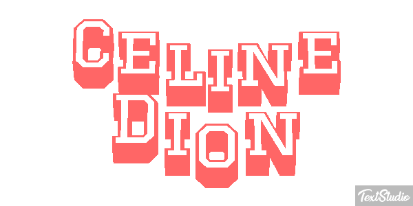 Celine Dion Efeito do texto
