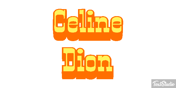 Celine Dion Efeito do texto