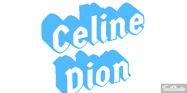 Celine Dion Efeito do texto