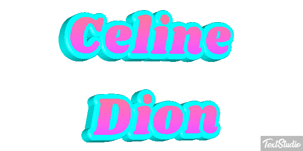 Celine Dion Efeito do texto
