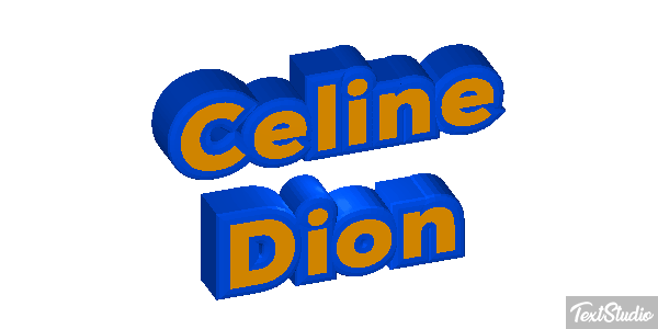 Celine Dion Efeito do texto
