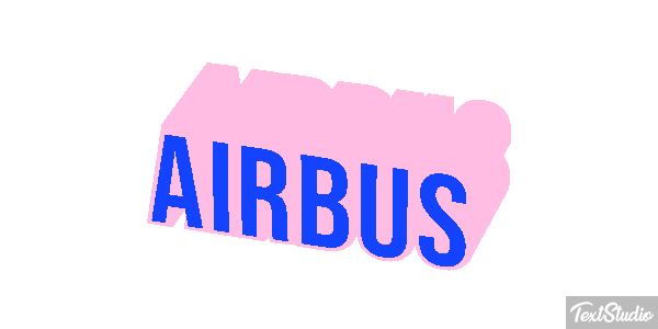 Airbus Efeito do texto