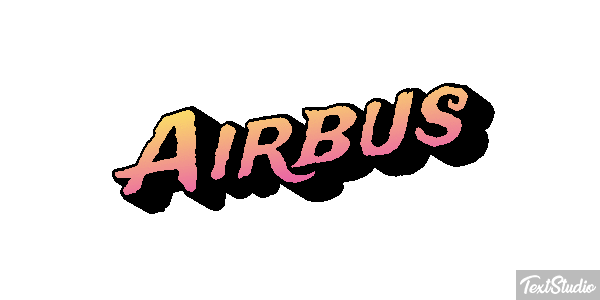 Airbus Efeito do texto