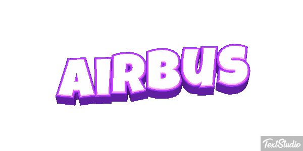 Airbus Efeito do texto
