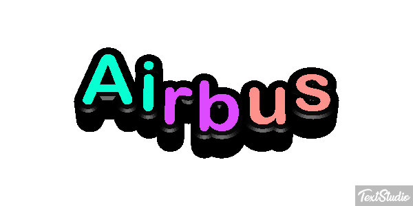 Airbus Efeito do texto