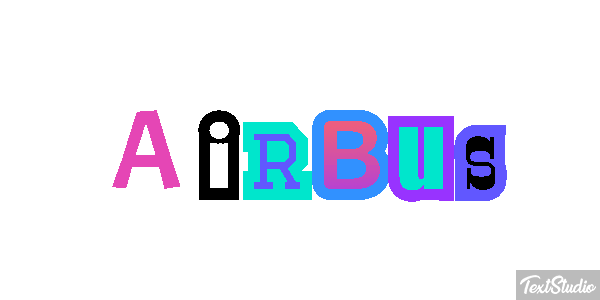 Airbus Efeito do texto