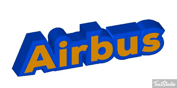Airbus Efeito do texto