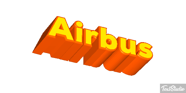 Airbus Efeito do texto