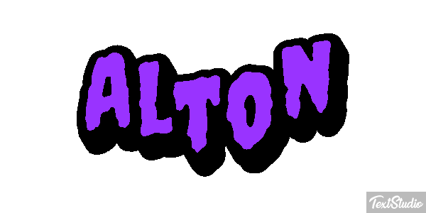 Alton Текстовый эффект