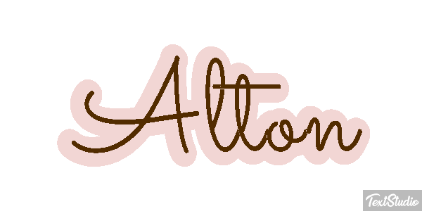 Alton Текстовый эффект