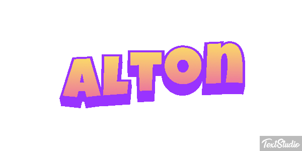 Alton Текстовый эффект