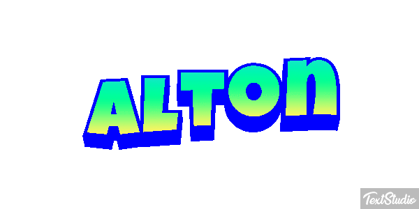 Alton Текстовый эффект