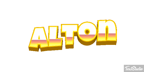 Alton Текстовый эффект