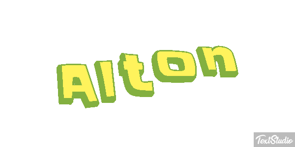 Alton Текстовый эффект