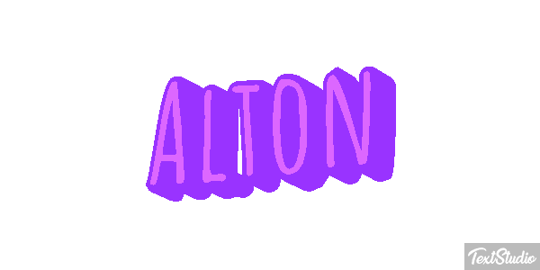 Alton Текстовый эффект