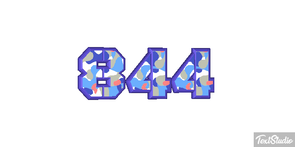 844 Efecto de texto