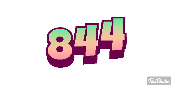 844 Efecto de texto