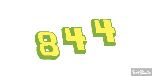 844 Efecto de texto