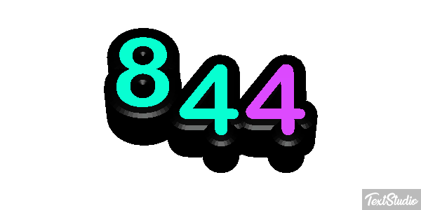 844 Efecto de texto