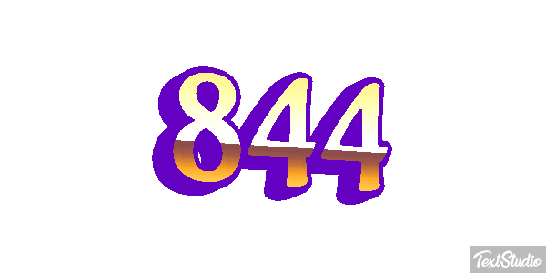 844 Efecto de texto