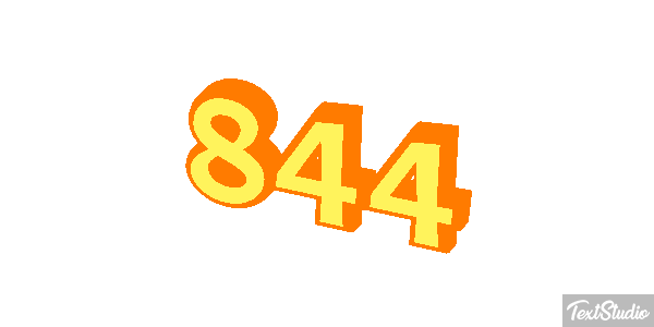844 Efecto de texto
