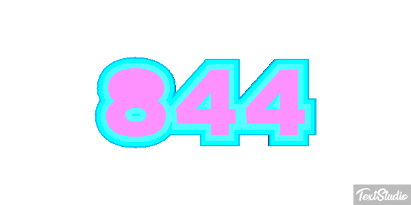 844 Efecto de texto