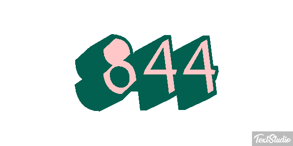 844 Efecto de texto