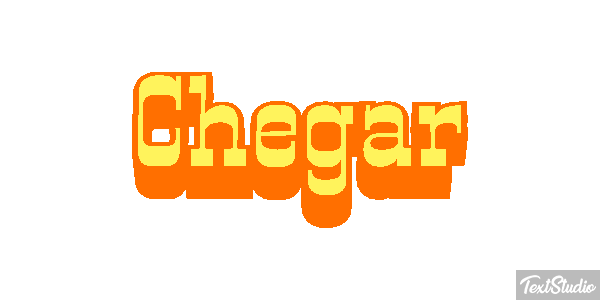 Chegar Efeito do texto