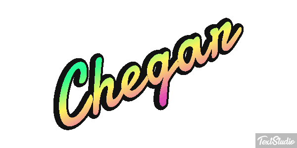 Chegar Efeito do texto