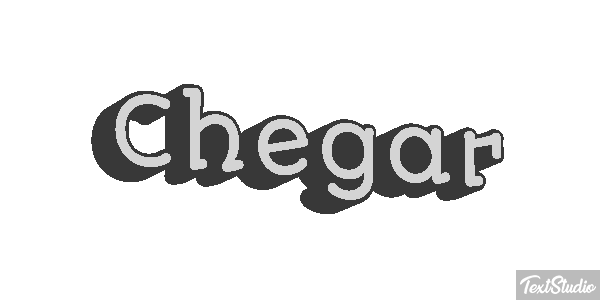 Chegar Efeito do texto