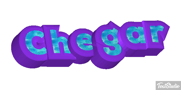 Chegar Efeito do texto